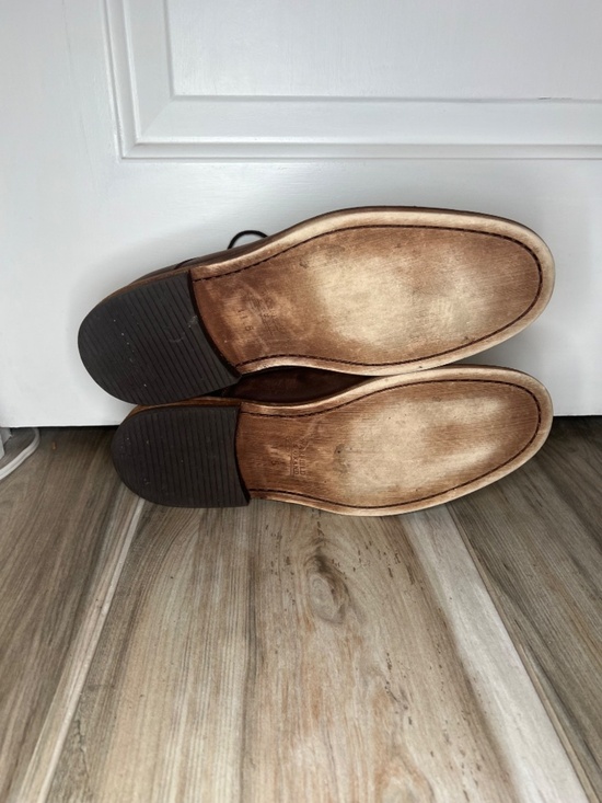 Warfield & Grand Gabeillo Leather Oxfords Shoes Brown Mens Sz 11.5 main image 4